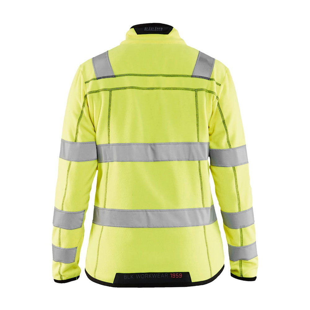 Blaklader 4966 Women's Hi-Vis microfleece jacket - Premium WOMENS HI-VIS JACKETS from Blaklader - Just £83.16! Shop now at femaleworkwear.com