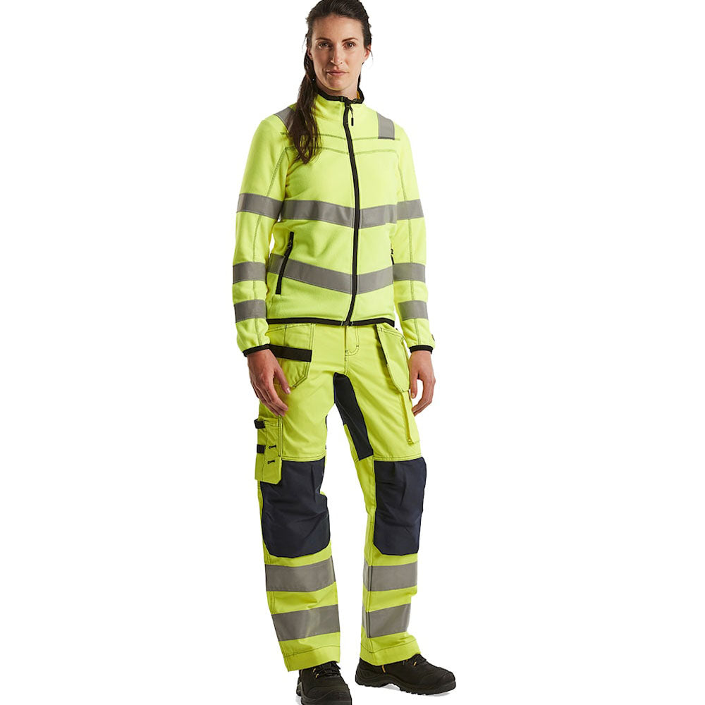 Blaklader 4966 Women's Hi-Vis microfleece jacket - Premium WOMENS HI-VIS JACKETS from Blaklader - Just £83.16! Shop now at femaleworkwear.com