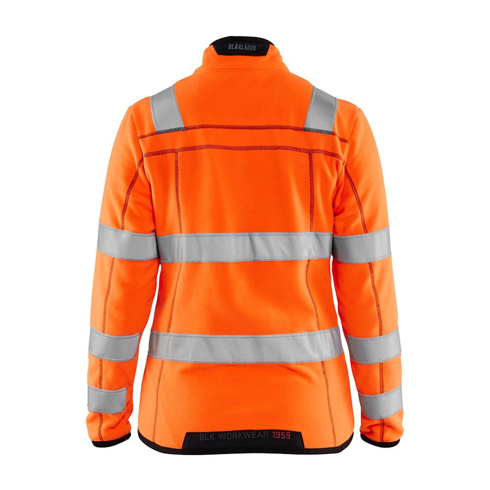 Blaklader 4966 Women's Hi-Vis microfleece jacket - Premium WOMENS HI-VIS JACKETS from Blaklader - Just £83.16! Shop now at femaleworkwear.com