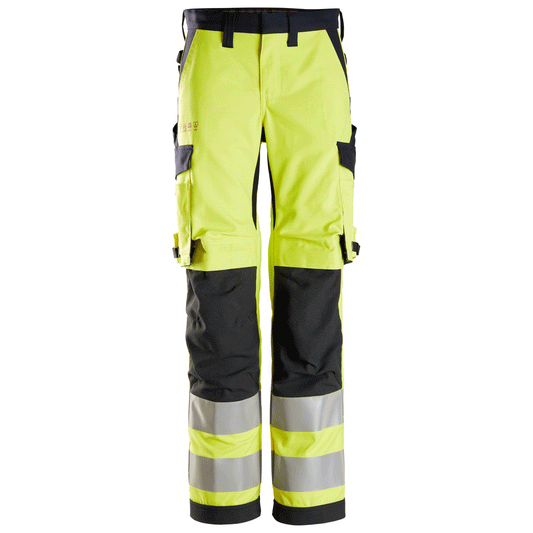 Snickers 6760 ProtecWork, Flame Retardant Womens Hi-Vis Trouser, Class 2 - Premium WOMENS HI-VIS TROUSERS from Snickers - Just £215.76! Shop now at femaleworkwear.com