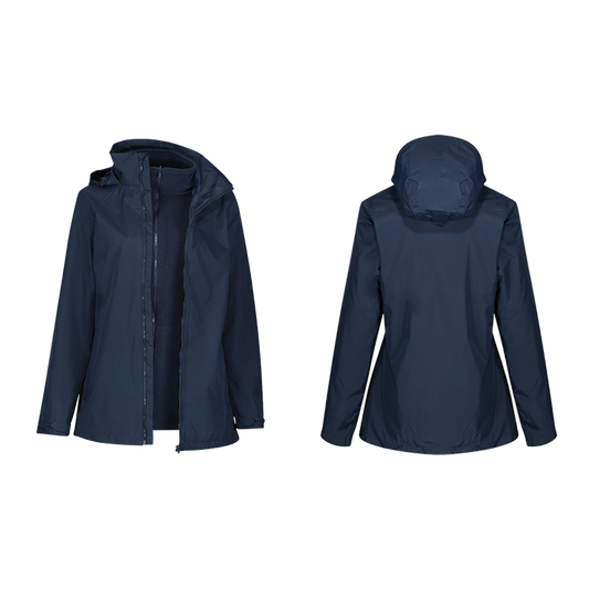 Regatta TRA152 Classic Womens Waterproof 3-IN-1 Work Jacket - Premium WOMENS JACKETS from Regatta - Just £37.49! Shop now at femaleworkwear.com