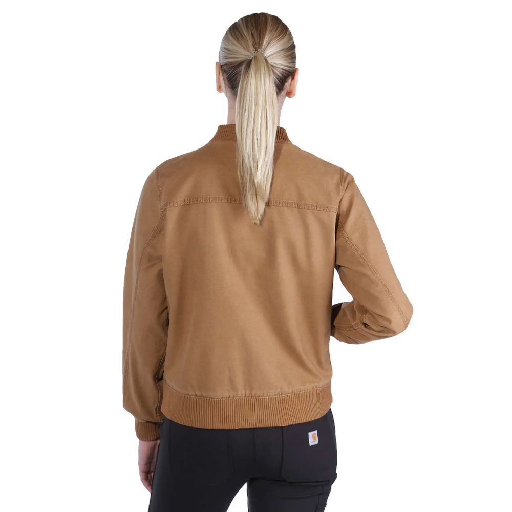 Carhartt 102524 Rugged Flex Relaxed Fit Canvas Jacket - Premium WOMENS JACKETS from Carhartt - Just £81.33! Shop now at femaleworkwear.com