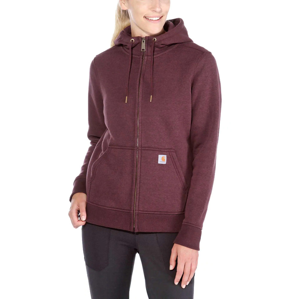 Carhartt 102788 Clarksburg Relaxed Fit Midweight Full-Zip Sweatshirt - Premium WOMENS HOODIES from Carhartt - Just £49.96! Shop now at femaleworkwear.com