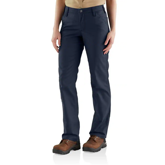 Carhartt 103104 Womens Rugged Flex Loose Fit Canvas Work Pant - Premium WOMENS TROUSERS from Carhartt - Just £51.14! Shop now at femaleworkwear.com