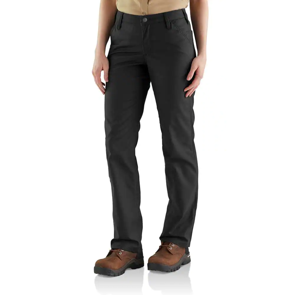 Carhartt 103104 Womens Rugged Flex Loose Fit Canvas Work Pant - Premium WOMENS TROUSERS from Carhartt - Just £51.14! Shop now at femaleworkwear.com