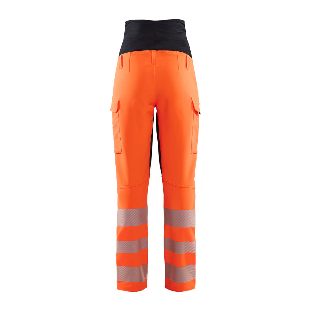 Blaklader 7100 Womens Hi-Vis 4-Way Stretch Maternity Work Trousers - Premium WOMENS HI-VIS TROUSERS from Blaklader - Just £113.25! Shop now at femaleworkwear.com