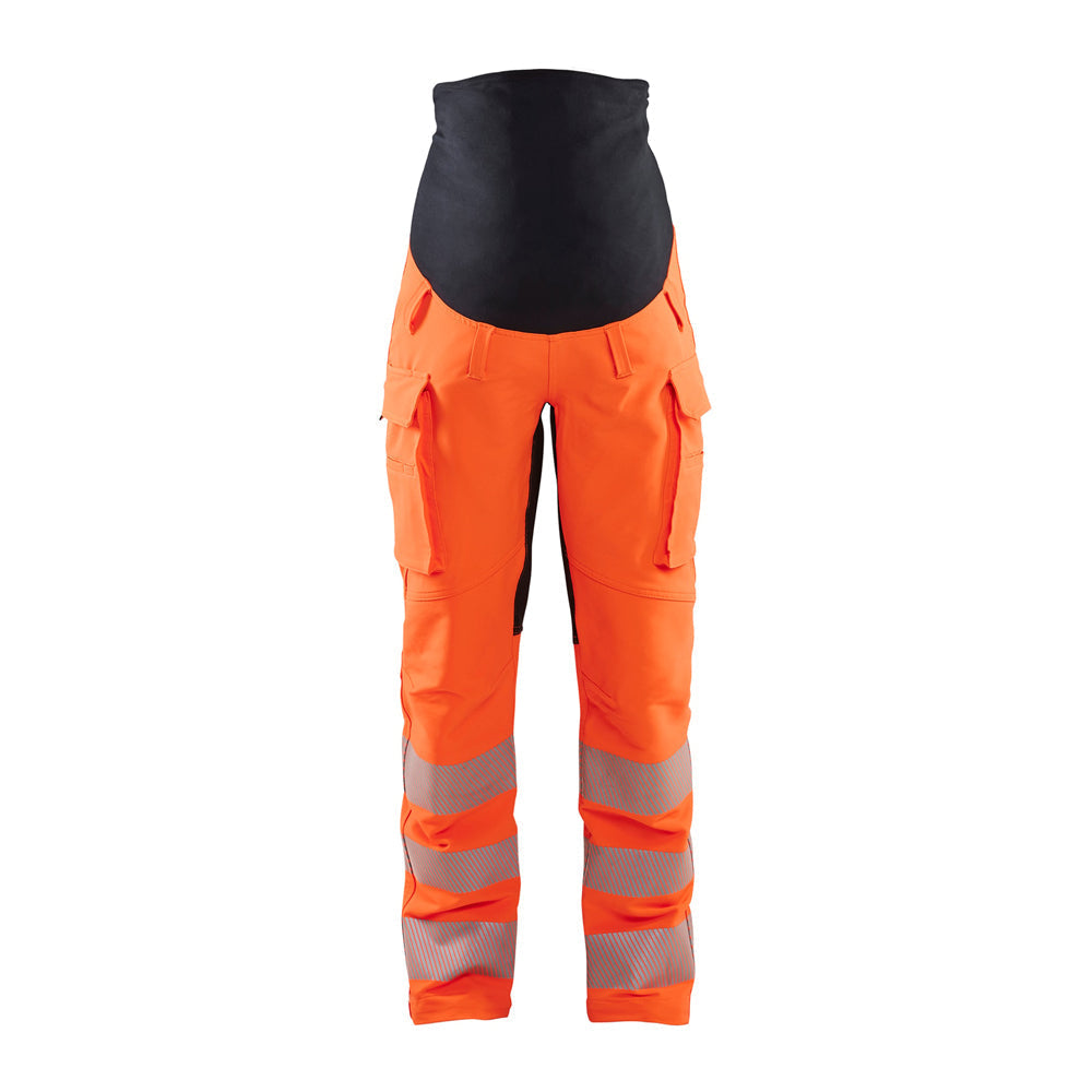 Blaklader 7100 Womens Hi-Vis 4-Way Stretch Maternity Work Trousers - Premium WOMENS HI-VIS TROUSERS from Blaklader - Just £113.25! Shop now at femaleworkwear.com