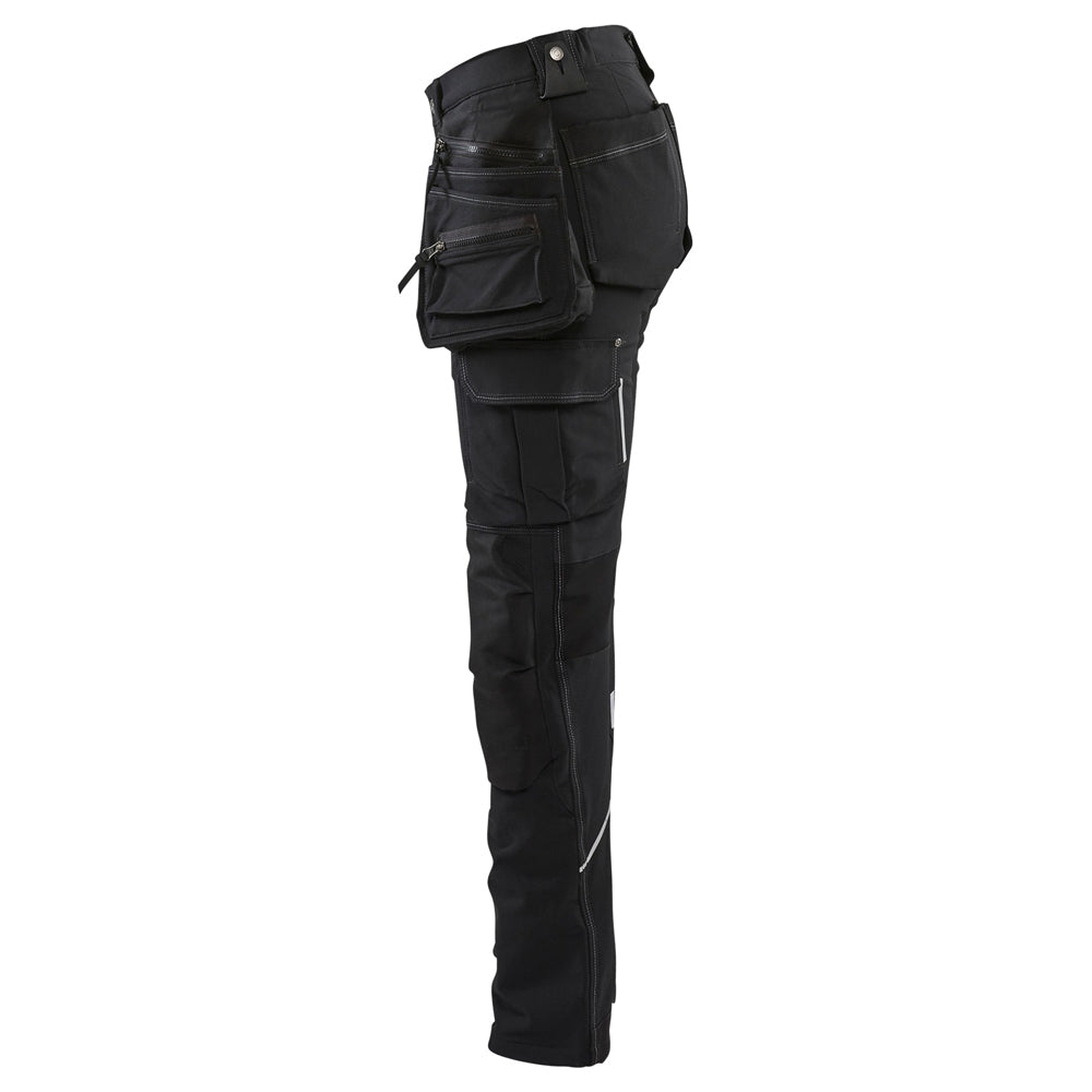 Blaklader 7198 Women's 4-Way Stretch Holster Pocket Work Trousers - Premium WOMENS TROUSERS from Blaklader - Just £119.99! Shop now at femaleworkwear.com