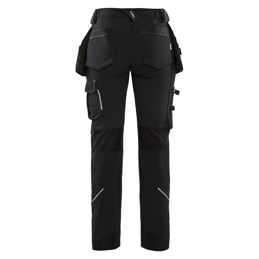 Blaklader 7198 Women's 4-Way Stretch Holster Pocket Work Trousers - Premium WOMENS TROUSERS from Blaklader - Just £119.99! Shop now at femaleworkwear.com