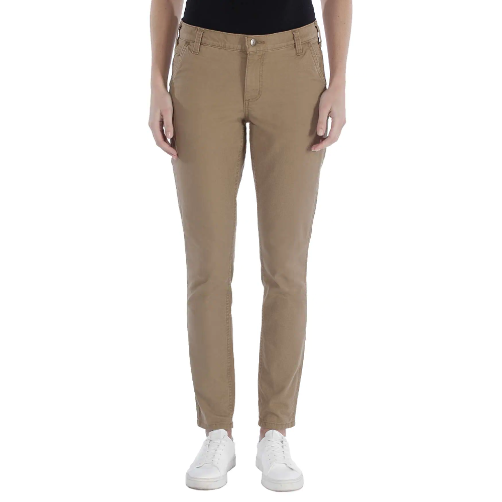 Carhartt 103224 Womens Crawford Mid-weight Slim Fit Trouser Pant - Premium WOMENS TROUSERS from Carhartt - Just £36.41! Shop now at femaleworkwear.com