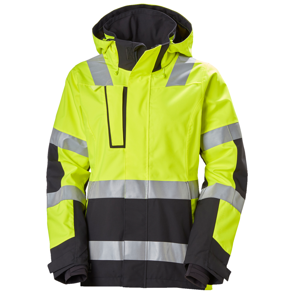 Helly Hansen 71294 Women's Luna Hi-Vis Waterproof Shell Jacket - Premium WOMENS HI-VIS JACKETS from Helly Hansen - Just £163.16! Shop now at femaleworkwear.com