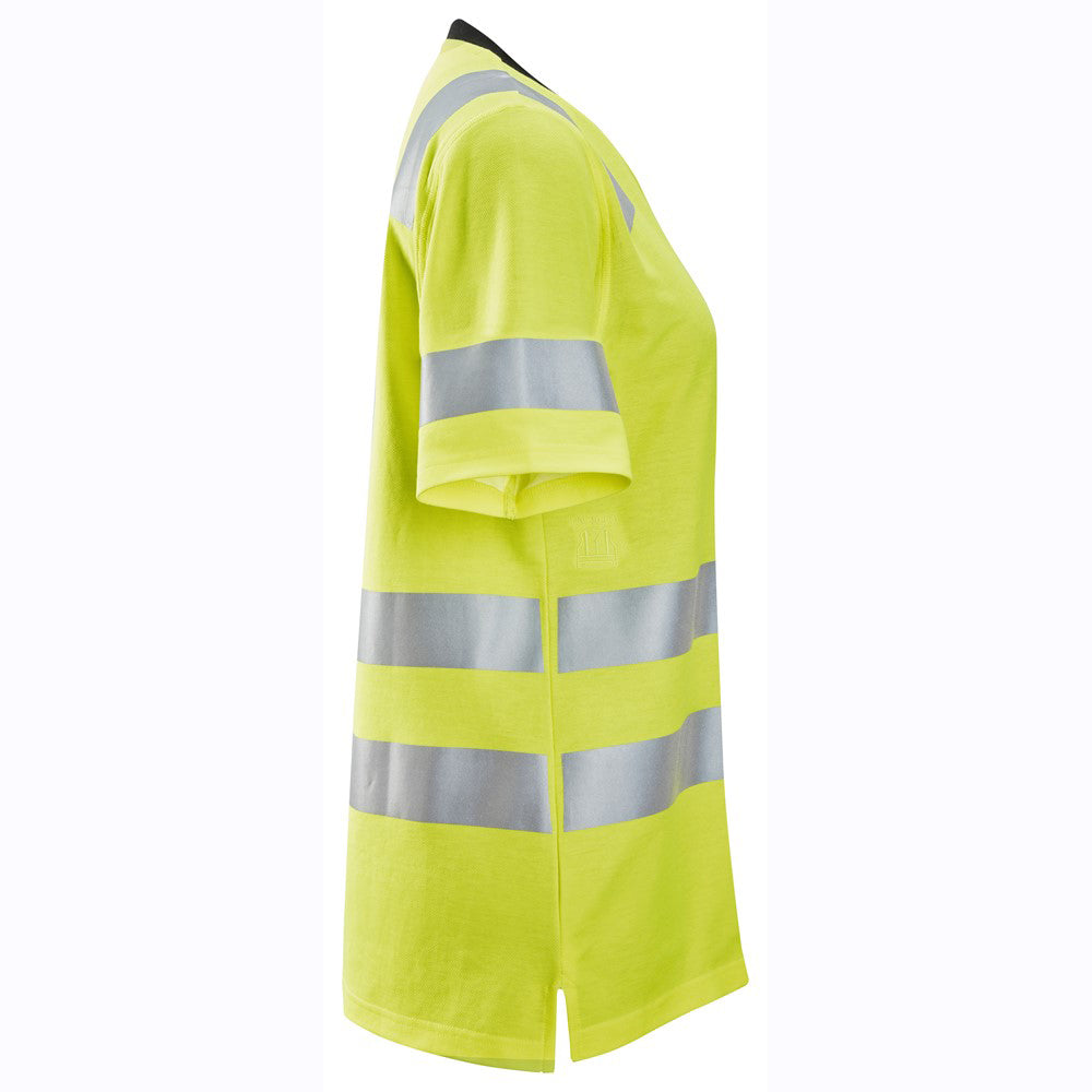 Snickers 2537 High-Vis Class 2 Women's Work T-Shirt - Premium WOMENS HI-VIS T-SHIRTS from Snickers - Just £27.18! Shop now at femaleworkwear.com