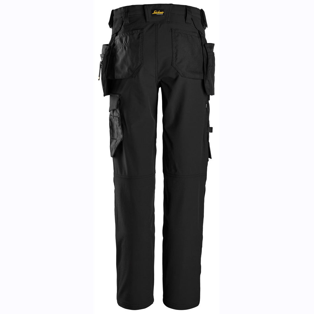 Snickers 6771 AllroundWork, Women's Full-Stretch Trousers Detachable Holster Pockets - Premium WOMENS TROUSERS from Snickers - Just £118.04! Shop now at femaleworkwear.com