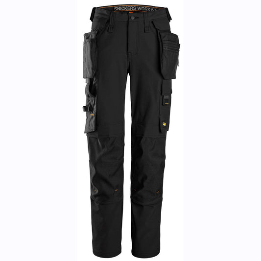 Snickers 6771 AllroundWork, Women's Full-Stretch Trousers Detachable Holster Pockets - Premium WOMENS TROUSERS from Snickers - Just £118.04! Shop now at femaleworkwear.com