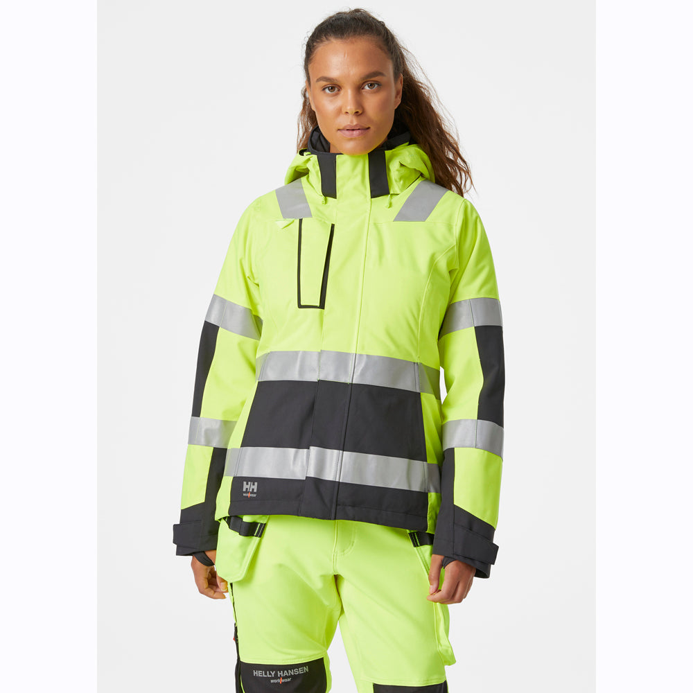 Helly Hansen 71398 Women's Luna Hi-Vis Winter Insulated Jacket - Premium WOMENS HI-VIS JACKETS from Helly Hansen - Just £152.38! Shop now at femaleworkwear.com