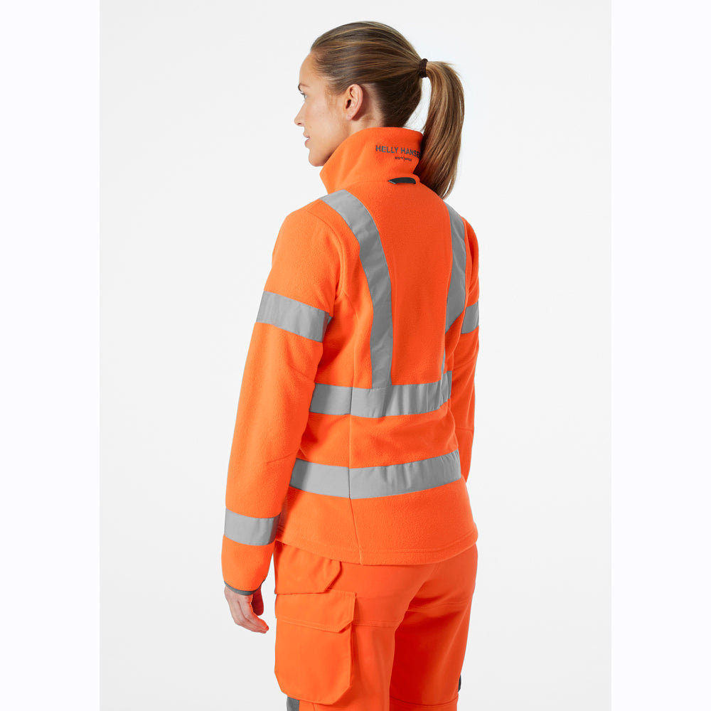 Helly Hansen 72174 Women's Luna Hi-Vis Fleece Jacket - Premium WOMENS HI-VIS JACKETS from Helly Hansen - Just £57.14! Shop now at femaleworkwear.com