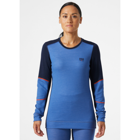 Helly Hansen 75209 Women's Lifa Base Layer Merino Crewneck - Premium WOMENS THERMALS from Helly Hansen - Just £52.38! Shop now at femaleworkwear.com