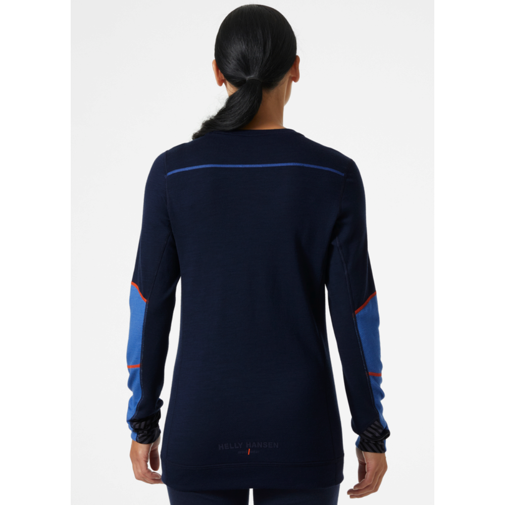 Helly Hansen 75209 Women's Lifa Base Layer Merino Crewneck - Premium WOMENS THERMALS from Helly Hansen - Just £52.38! Shop now at femaleworkwear.com