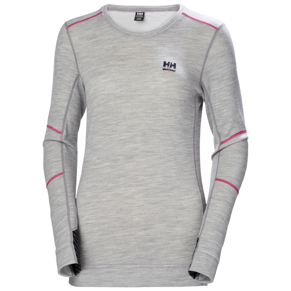 Helly Hansen 75209 Women's Lifa Base Layer Merino Crewneck - Premium WOMENS THERMALS from Helly Hansen - Just £52.38! Shop now at femaleworkwear.com