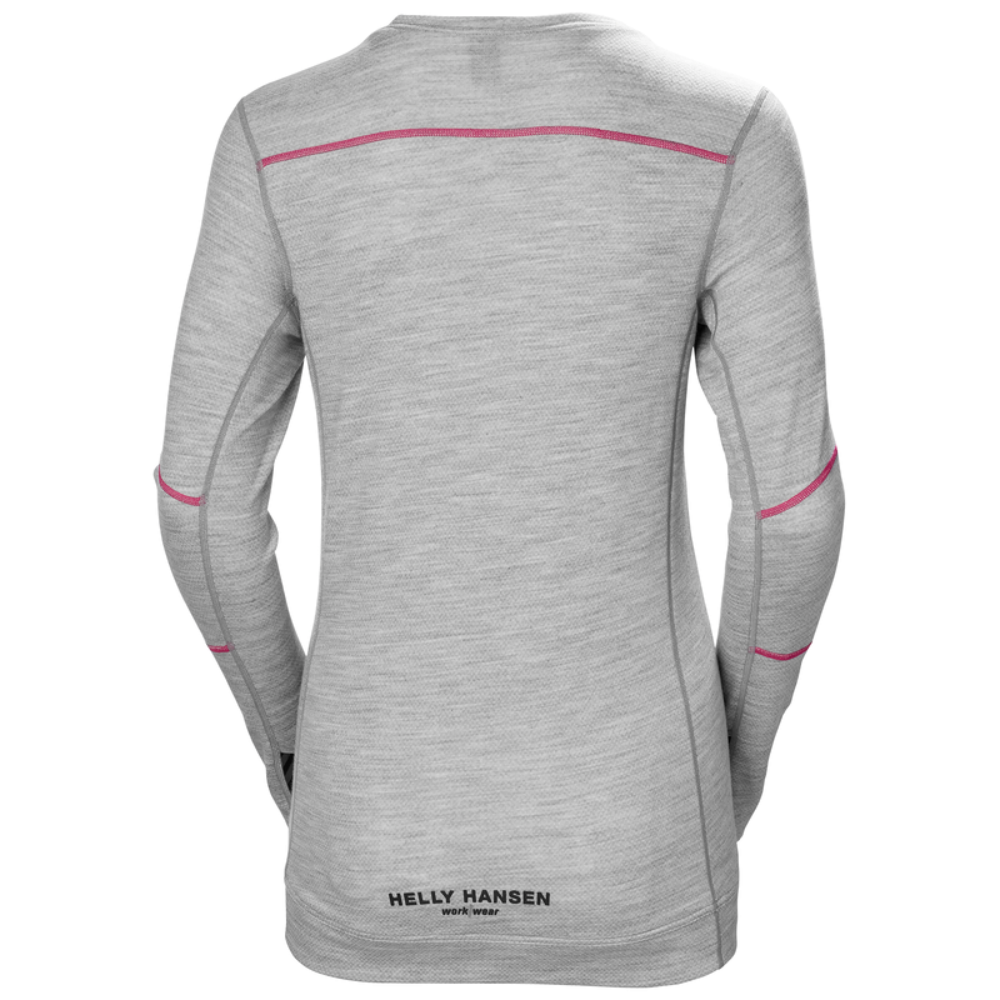 Helly Hansen 75209 Women's Lifa Base Layer Merino Crewneck - Premium WOMENS THERMALS from Helly Hansen - Just £52.38! Shop now at femaleworkwear.com