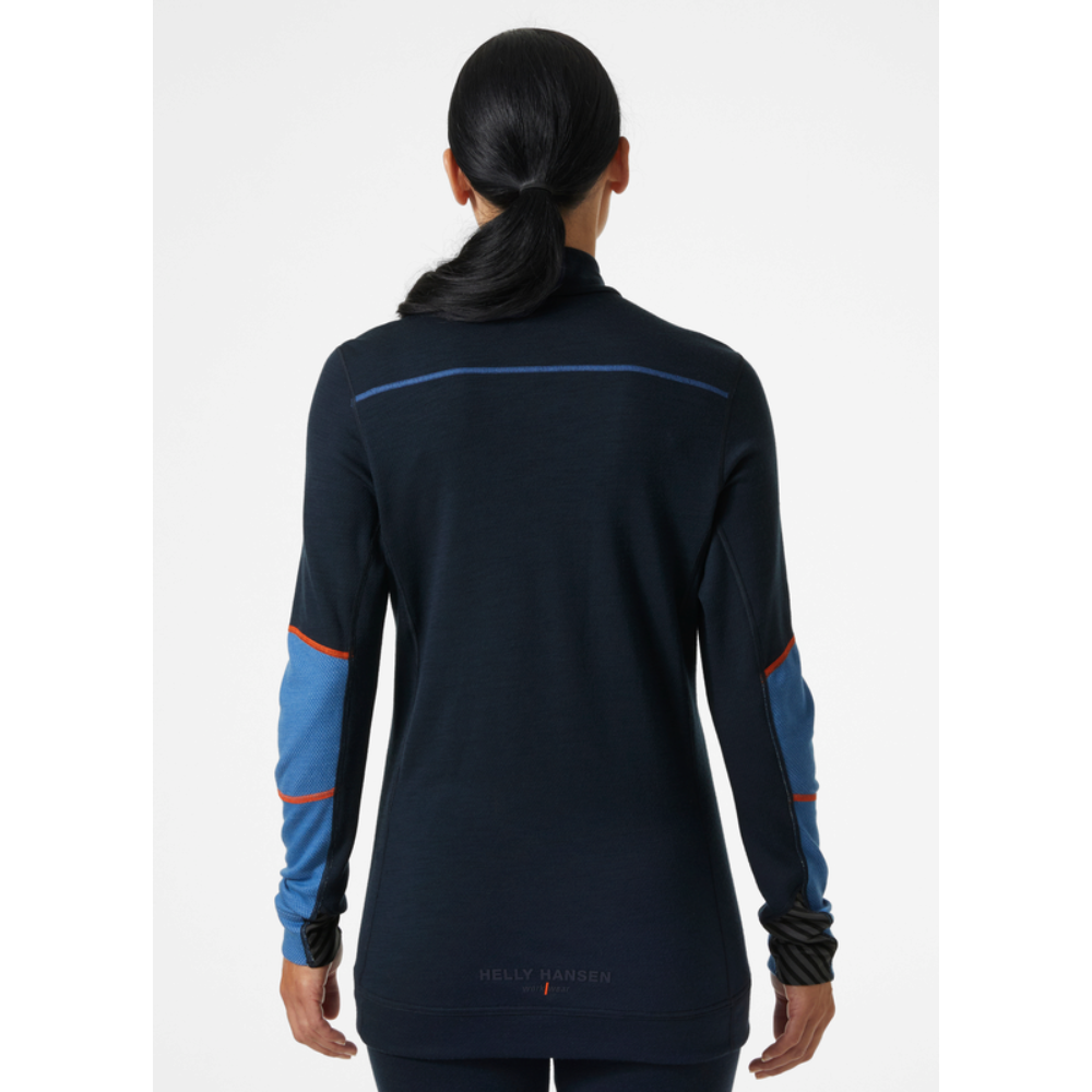 Helly Hansen 75210 Womn's Lifa Base Layer Merino Half Zip - Premium WOMENS THERMALS from Helly Hansen - Just £57.14! Shop now at femaleworkwear.com