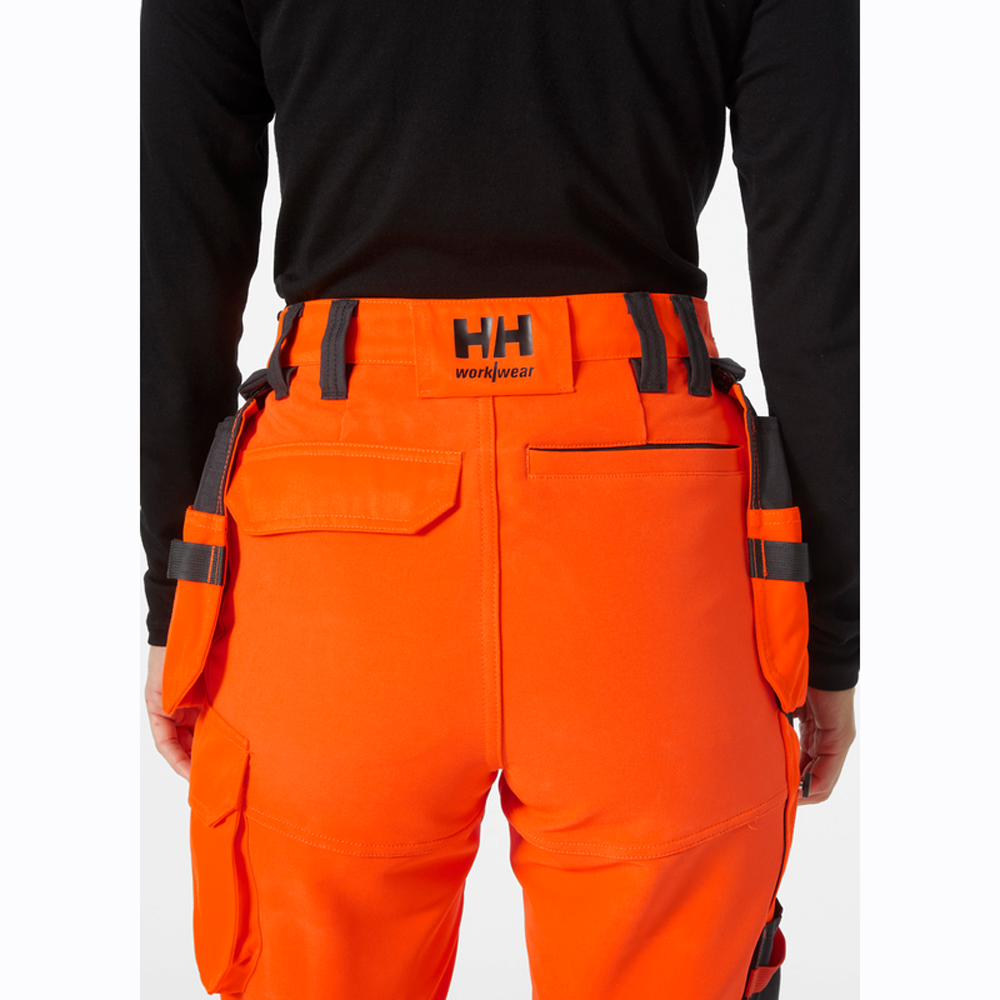 Helly Hansen 77498 Women's Luna Hi-Vis Construction Pant Trousers - Premium WOMENS HI-VIS TROUSERS from Helly Hansen - Just £114.29! Shop now at femaleworkwear.com