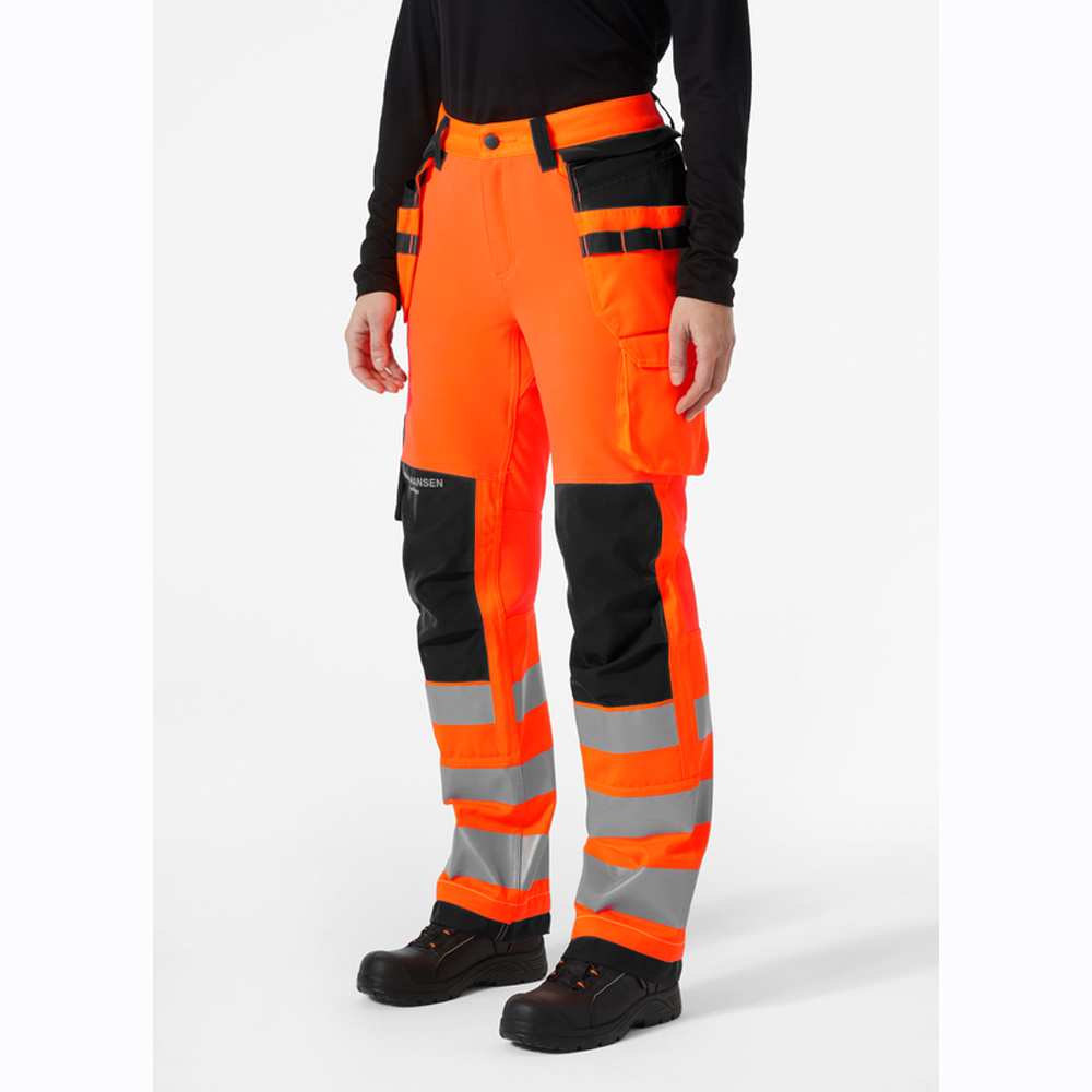 Helly Hansen 77498 Women's Luna Hi-Vis Construction Pant Trousers - Premium WOMENS HI-VIS TROUSERS from Helly Hansen - Just £114.29! Shop now at femaleworkwear.com