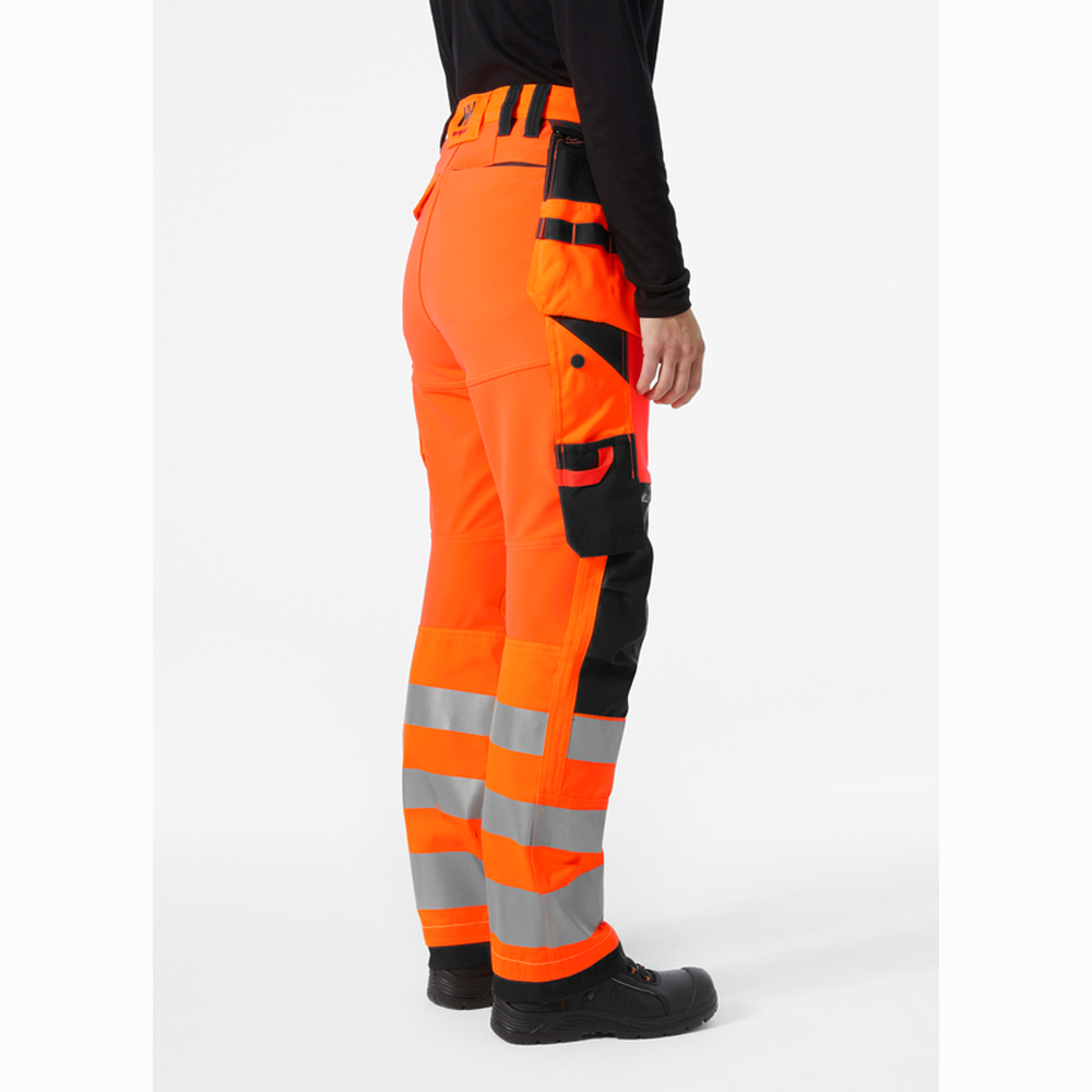 Helly Hansen 77498 Women's Luna Hi-Vis Construction Pant Trousers - Premium WOMENS HI-VIS TROUSERS from Helly Hansen - Just £114.29! Shop now at femaleworkwear.com