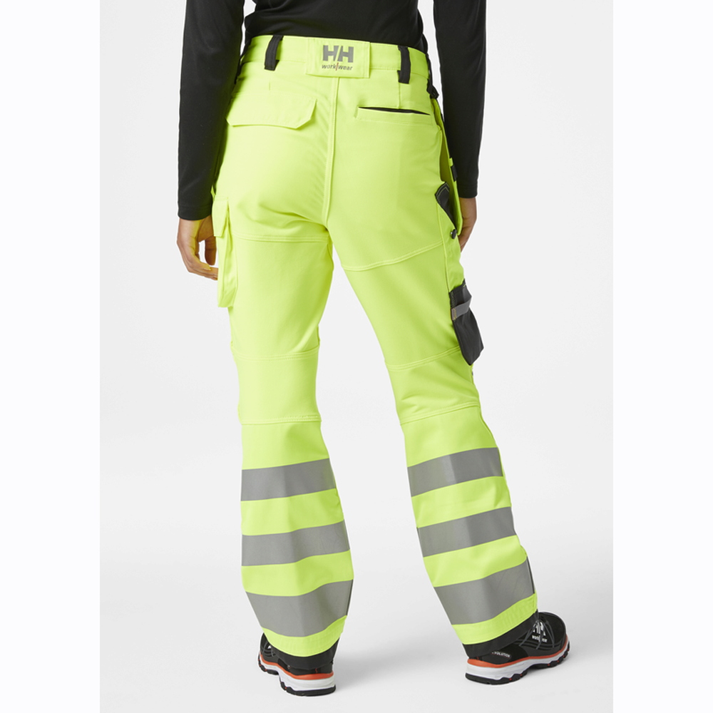 Helly Hansen 77498 Women's Luna Hi-Vis Construction Pant Trousers - Premium WOMENS HI-VIS TROUSERS from Helly Hansen - Just £114.29! Shop now at femaleworkwear.com