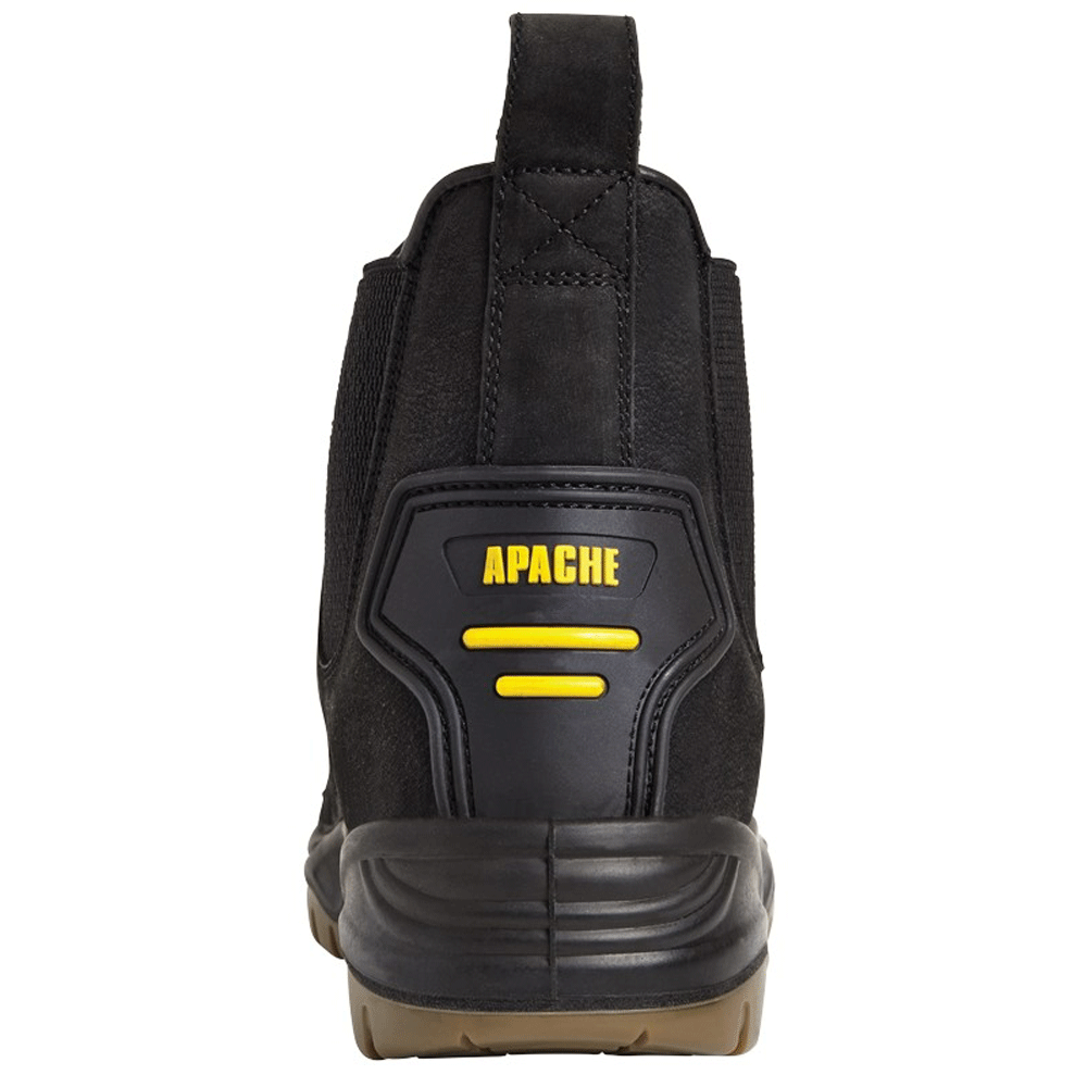 Apache AP714SM Black Safety Dealer Boot S3 - Premium SAFETY DEALER BOOTS from Apache - Just £35.62! Shop now at femaleworkwear.com