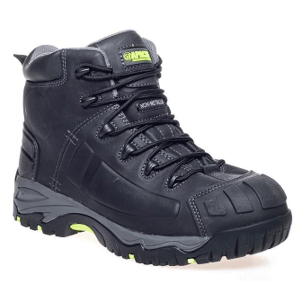 Apache Mercury Non Metallic Composite Toe Cap Waterproof Work Boot - Premium SAFETY BOOTS from Apache - Just £46.85! Shop now at femaleworkwear.com