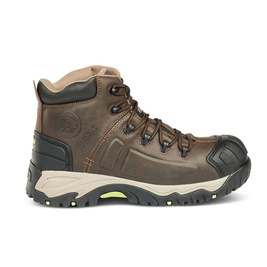 Apache Neptune Brown Non- Metallic Waterproof Safety Work Boot - Premium SAFETY BOOTS from Apache - Just £49.85! Shop now at femaleworkwear.com