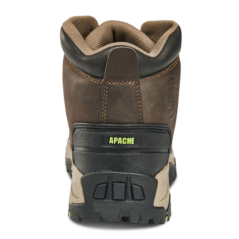 Apache Neptune Brown Non- Metallic Waterproof Safety Work Boot - Premium SAFETY BOOTS from Apache - Just £49.85! Shop now at femaleworkwear.com