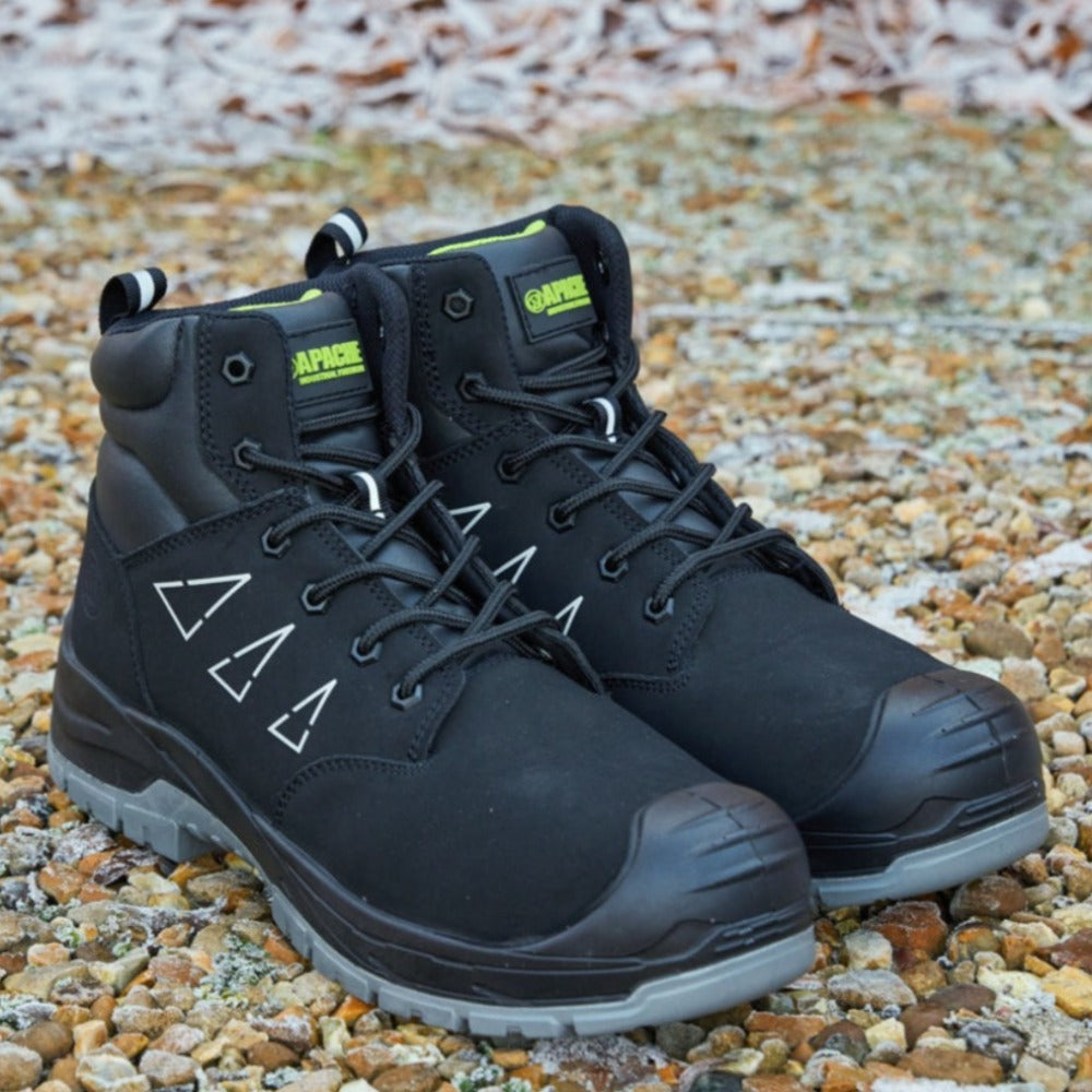 Apache Armstrong EDV S3L Water Resistant Safety Work Boot - Premium SAFETY BOOTS from Apache - Just £31.41! Shop now at femaleworkwear.com