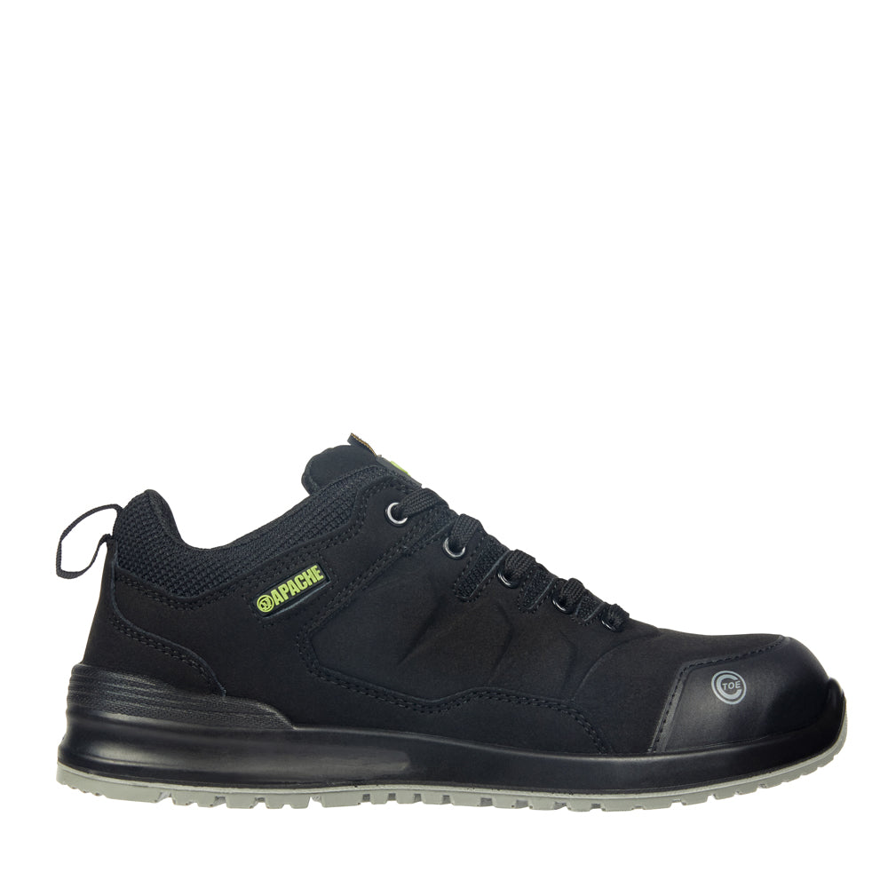 Apache Brampton S3 ESD Non-Metallic Lightweight Safety Work Trainer - Premium SAFETY TRAINERS from Apache - Just £33.24! Shop now at femaleworkwear.com