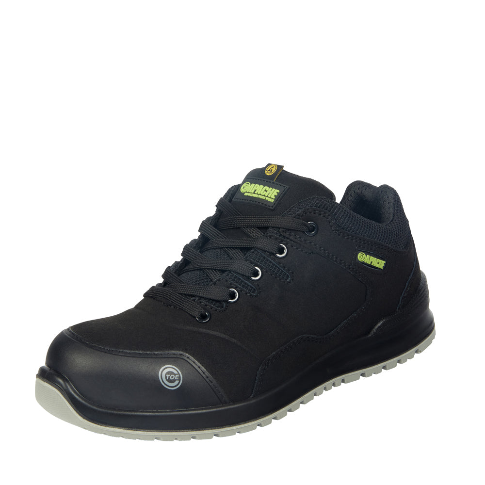 Apache Brampton S3 ESD Non-Metallic Lightweight Safety Work Trainer - Premium SAFETY TRAINERS from Apache - Just £33.24! Shop now at femaleworkwear.com