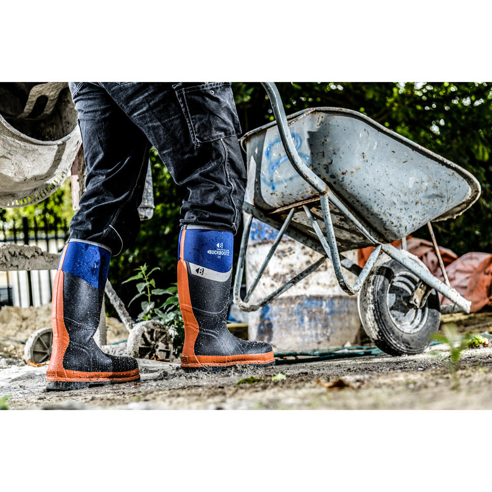 Buckler BBZ6000 S5 Neoprene / Rubber Insulated Safety Wellington Boot - Premium WELLINGTON BOOTS from Buckler - Just £96.91! Shop now at femaleworkwear.com