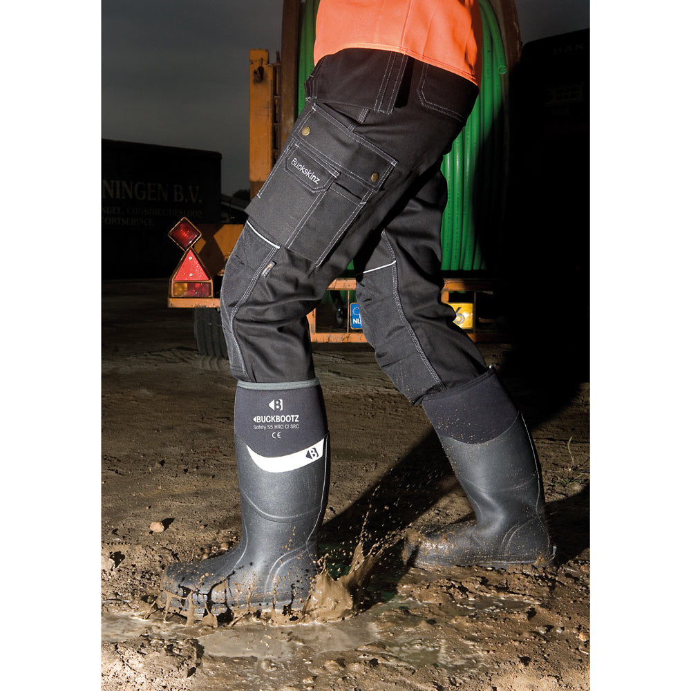 Buckler BBZ6000 S5 Neoprene / Rubber Insulated Safety Wellington Boot - Premium WELLINGTON BOOTS from Buckler - Just £96.91! Shop now at femaleworkwear.com