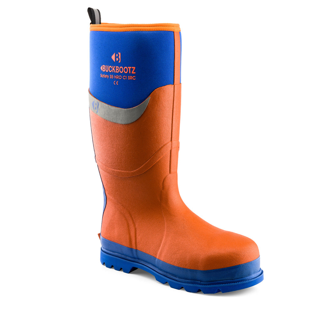 Buckler BBZ6000 S5 Neoprene / Rubber Insulated Safety Wellington Boot - Premium WELLINGTON BOOTS from Buckler - Just £96.91! Shop now at femaleworkwear.com