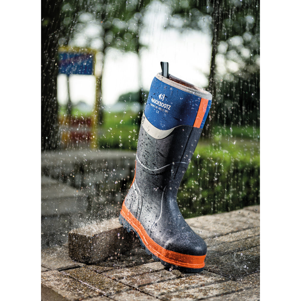 Buckler BBZ6000 S5 Neoprene / Rubber Insulated Safety Wellington Boot - Premium WELLINGTON BOOTS from Buckler - Just £96.91! Shop now at femaleworkwear.com