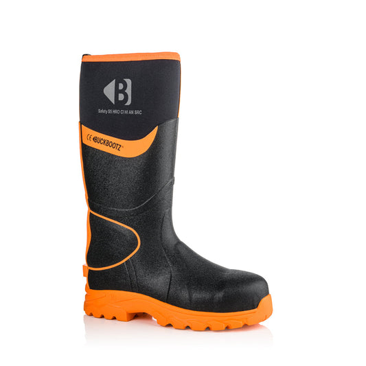 Buckler BBZ8000 S5 360° High Visibility Neoprene / Rubber Safety Wellington Boot with Ankle Protection Only Buy Now at Female Workwear!