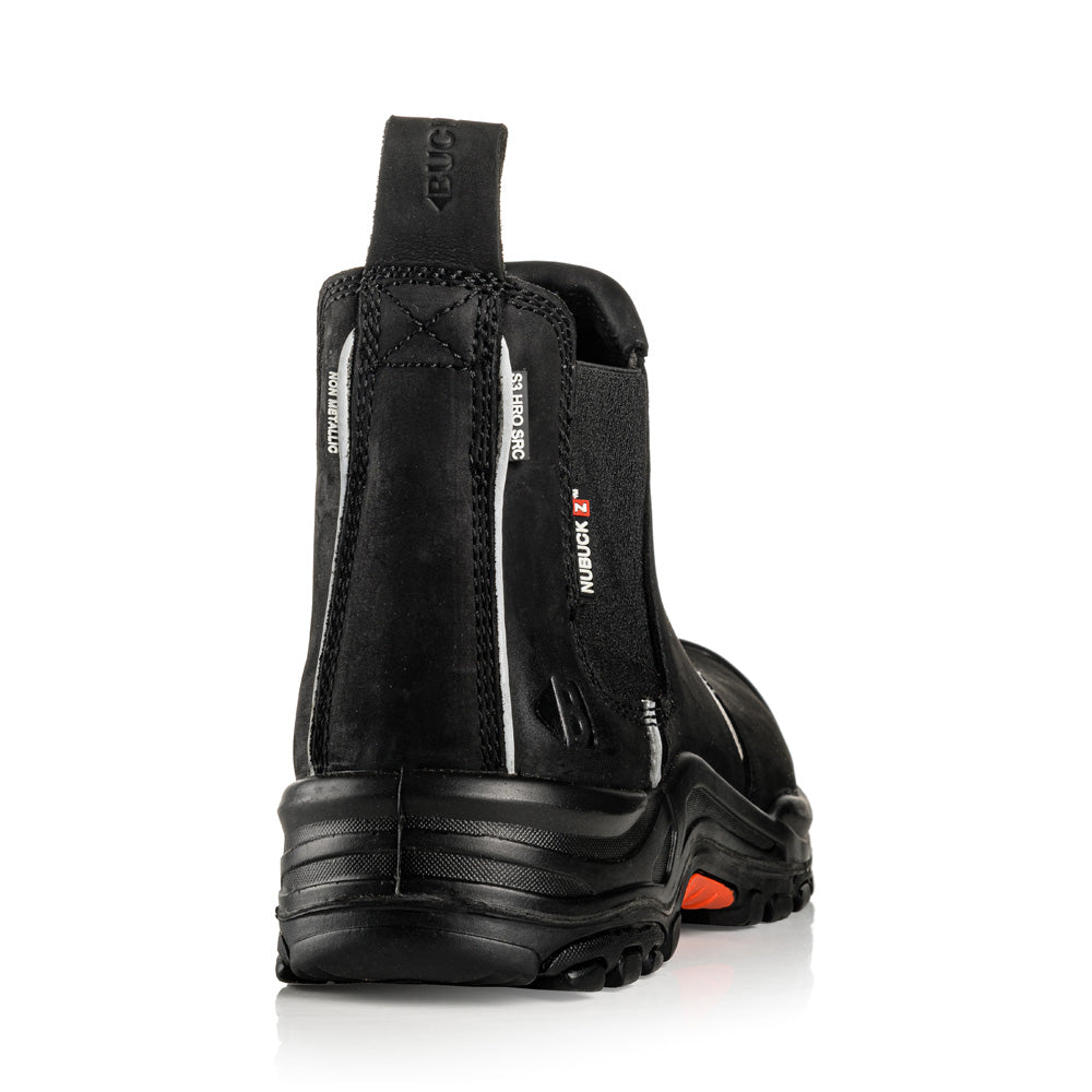 Buckler NKZ101 Nubuckz Safety Work Dealer Boot - Premium SAFETY DEALER BOOTS from Buckler - Just £59.45! Shop now at femaleworkwear.com