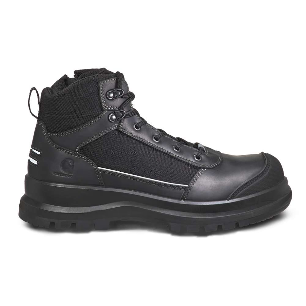 Carhartt F702933 Detroit Vibram Sole Rugged Flex Side Zip Work Safety Boot Only Buy Now at Female Workwear!