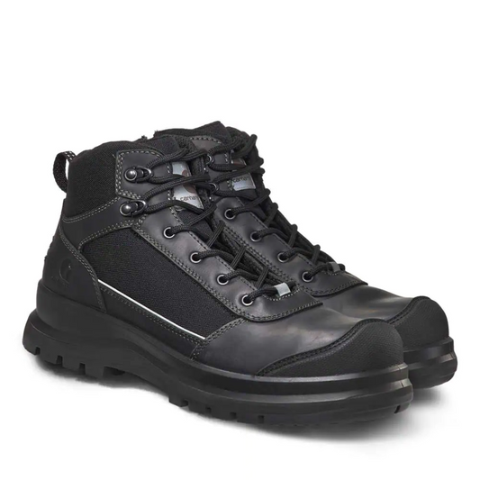 Carhartt F702933 Detroit Vibram Sole Rugged Flex Side Zip Work Safety Boot Only Buy Now at Female Workwear!