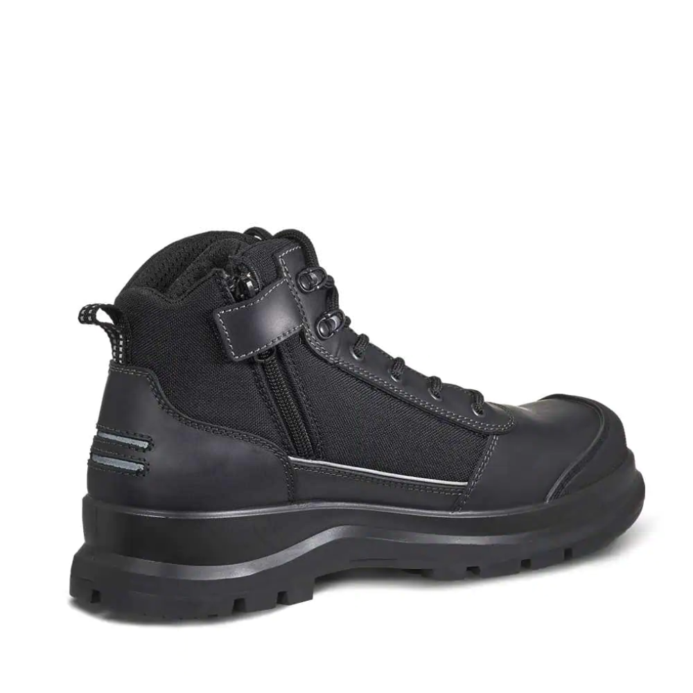 Carhartt F702933 Detroit Vibram Sole Rugged Flex Side Zip Work Safety Boot Only Buy Now at Female Workwear!