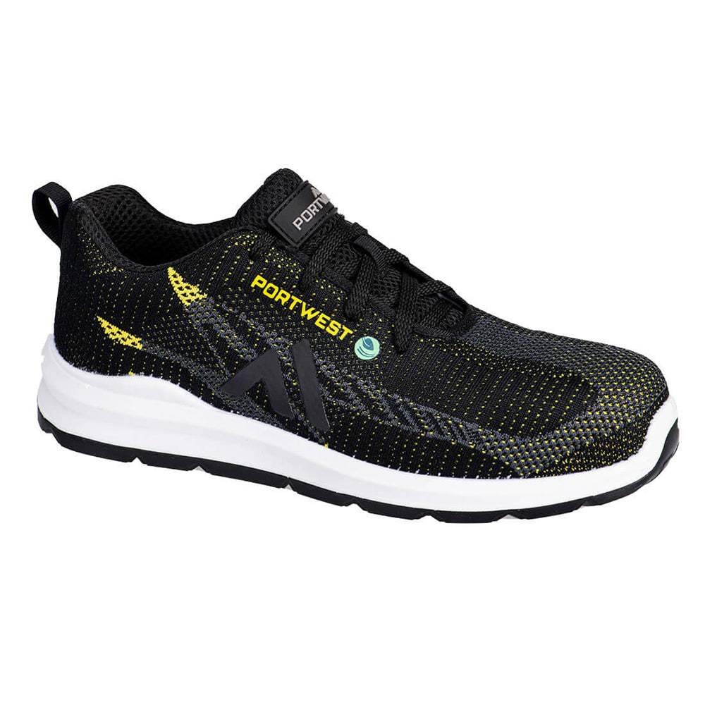 Portwest FC06 FX2 Eco Fly Composite Metal Free Lightweight Safety Trainer S1PS SR FO - Premium SAFETY TRAINERS from Portwest - Just £38.51! Shop now at femaleworkwear.com