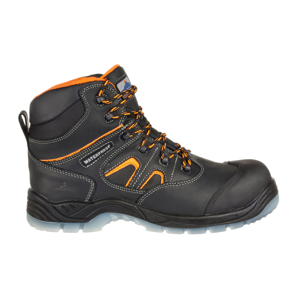 Portwest FC57 Compositelite All Weather Waterproof Safety Work Boot - Premium SAFETY BOOTS from Portwest - Just £61.36! Shop now at femaleworkwear.com