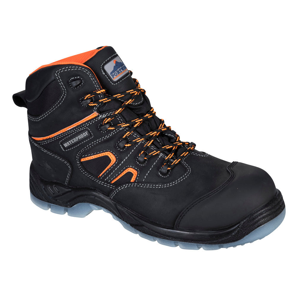 Portwest FC57 Compositelite All Weather Waterproof Safety Work Boot - Premium SAFETY BOOTS from Portwest - Just £61.36! Shop now at femaleworkwear.com