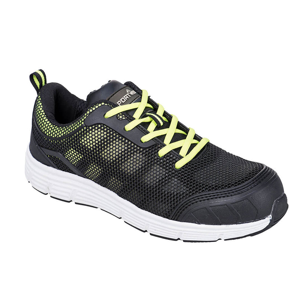 Portwest FT15 Steelite Tove Breathable Safety Trainer S1P - Premium SAFETY TRAINERS from Portwest - Just £41.92! Shop now at femaleworkwear.com