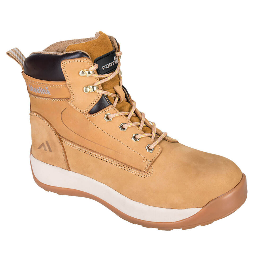 Portwest FW32 Steelite Construction Nubuck Boot S3 HRO Only Buy Now at Female Workwear!